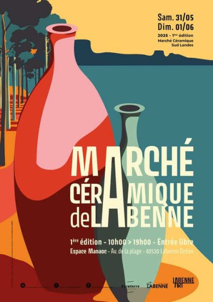 Marché céramique de Labenne - Ceramiste laristan
